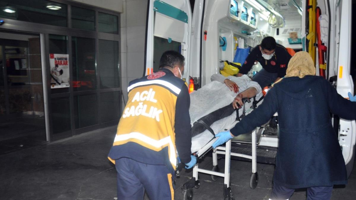 Tartt kadn tarafndan vurulan ahs hastaneye kaldrld