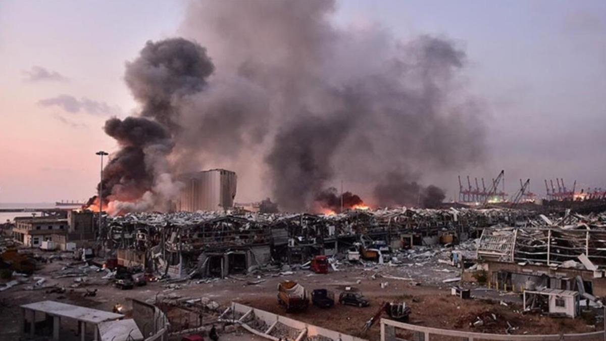 Rusya, Beyrut Liman'ndaki patlamaya ilikin uydu grntlerini Lbnan'a verdi