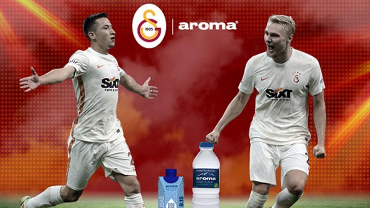 Galatasaray'a su sponsoru