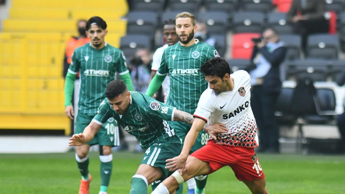5 goll mata Gaziantep FK, Konyaspor'u malup etti