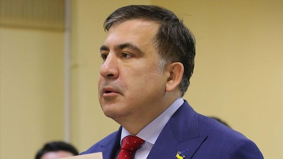 Eski Grcistan Cumhurbakan Saakavili ilk kez hakim karna kt