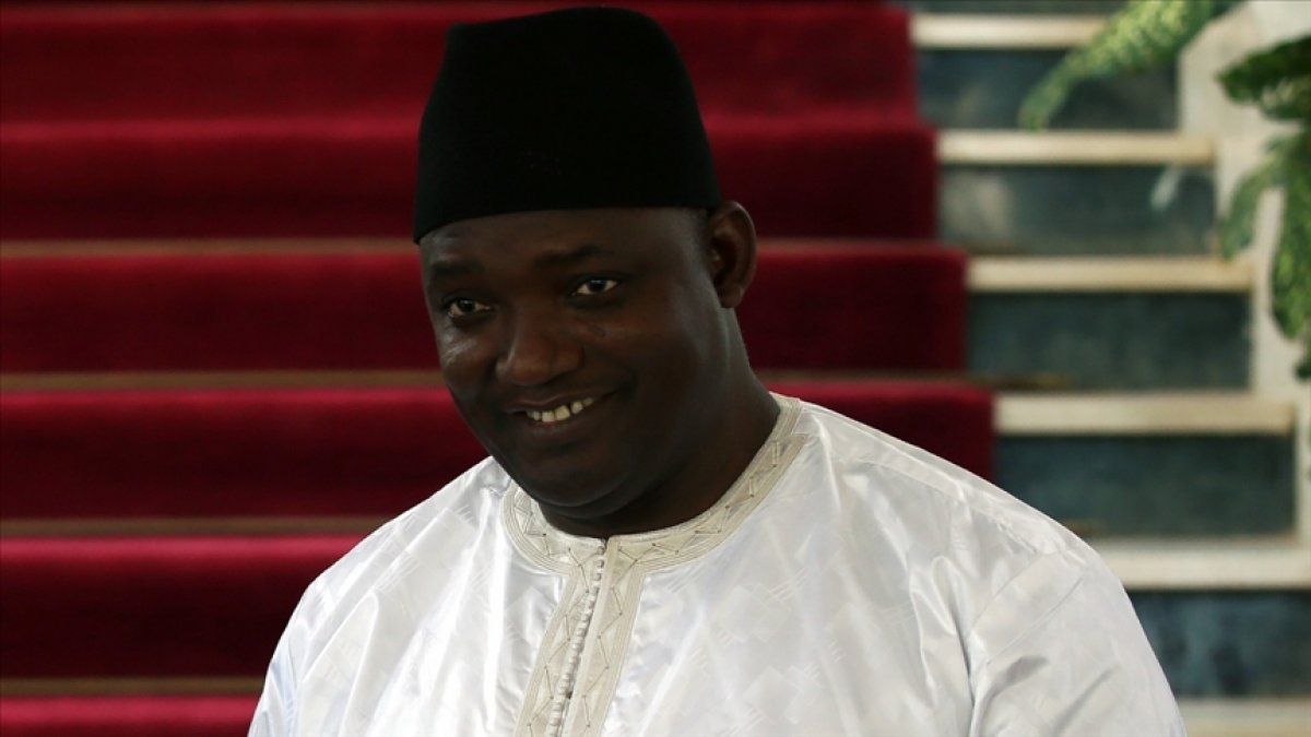 Gambiya'da Barrow yeniden Cumhurba�kan� se�ildi