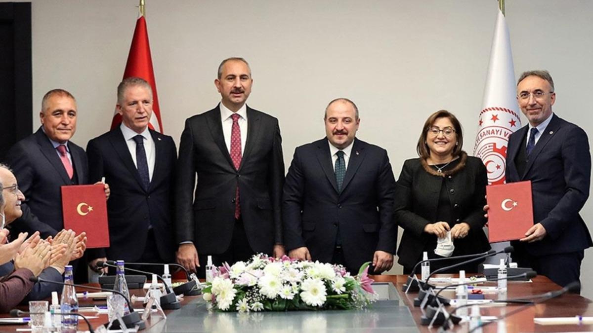 Sanayi ve Teknoloji Bakanl ile Gaziantep OSB arasnda imzalar atld