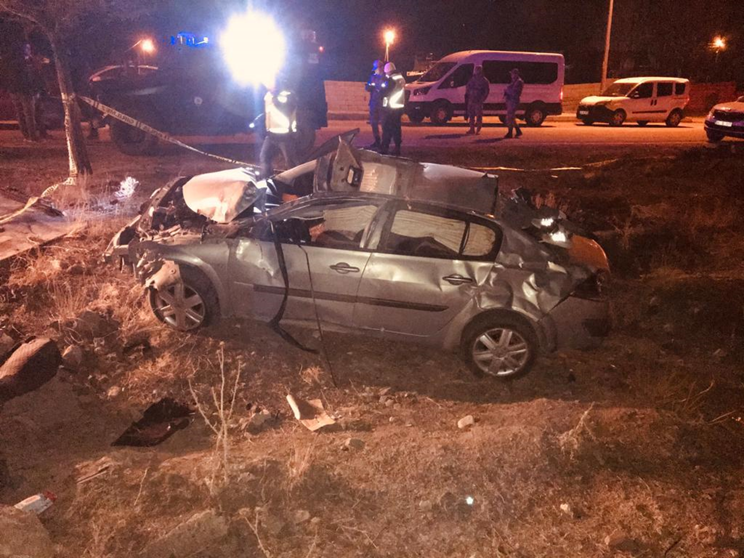 A�r�'da trafik kazas�: 2 uzman �avu� a��r yaraland�