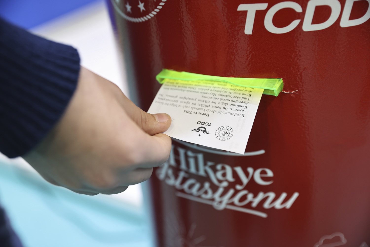 TCDD yolcular� i�in 'Hikaye �stasyonlar�'
