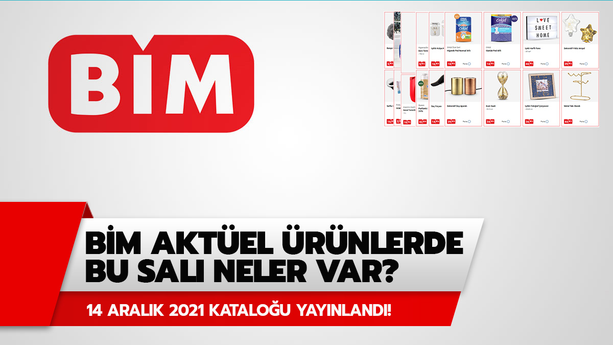 B�M 14 Aral�k 2021 akt�el �r�nler katalo�u! B�M'de bu hafta Sal� neler var?