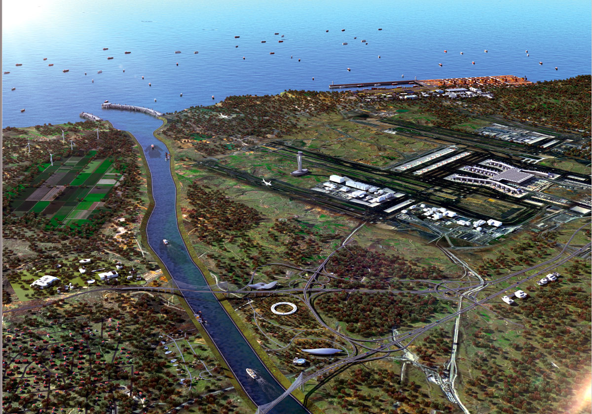 Kanal �stanbul'a g�re dizayn edildi! Yak�nda Ba�kan Erdo�an'a sunulacak