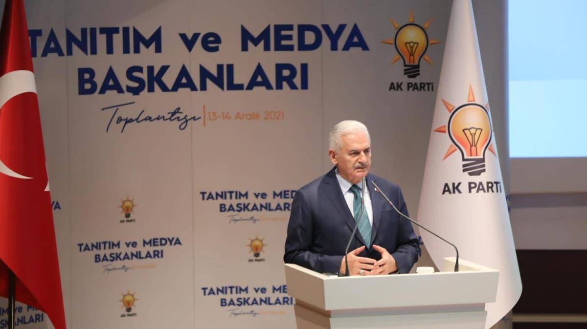 Yldrm: Siyasette de iletiimin yeni yolu 'interaktif iletiim'