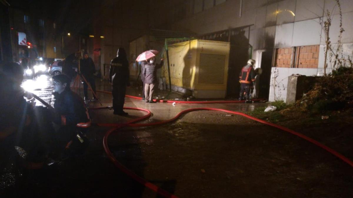 Hastane deposunda yangn: 17 kii baka hastanelere sevk edildi