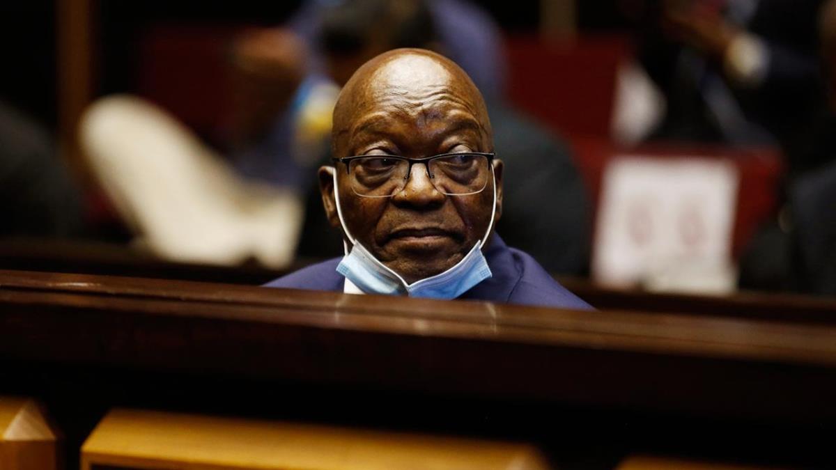 Eski Gney Afrika Cumhurbakan Jacob Zuma'ya kt haber