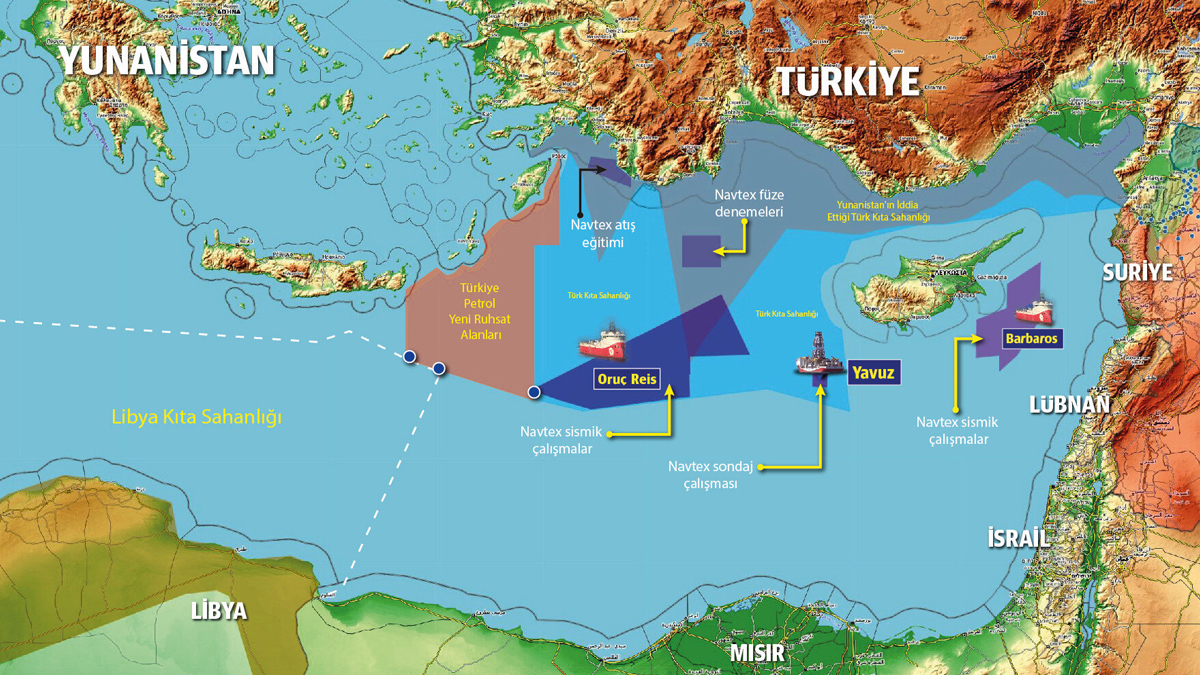 Rum kesiminden Akdeniz'de gerilimi trmandracak hamle! KKTC: Trkiye ile birlikte adm atacaz