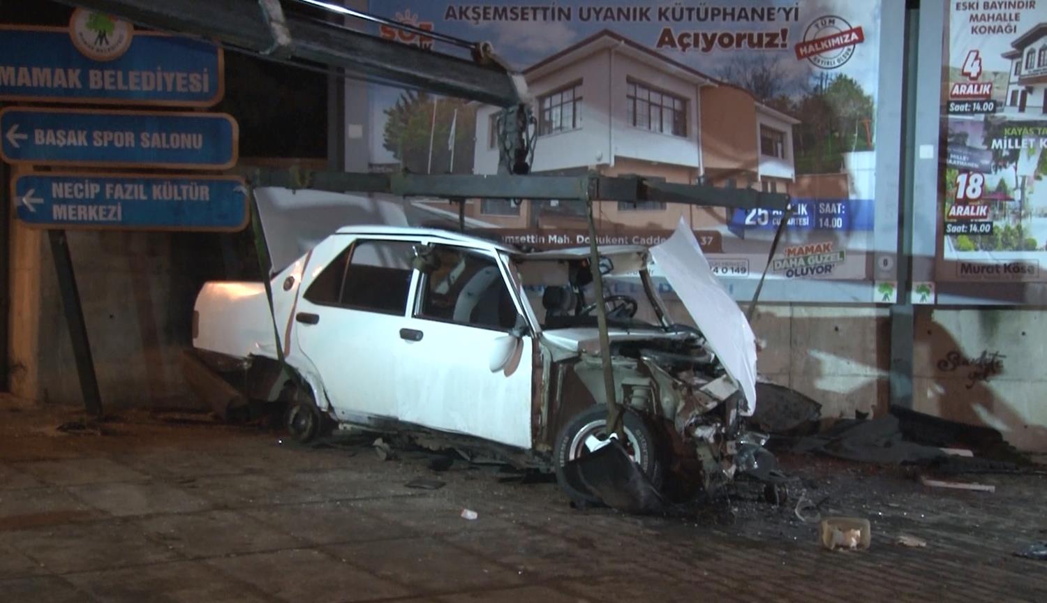 Ankara'da kaza: 1 �l�