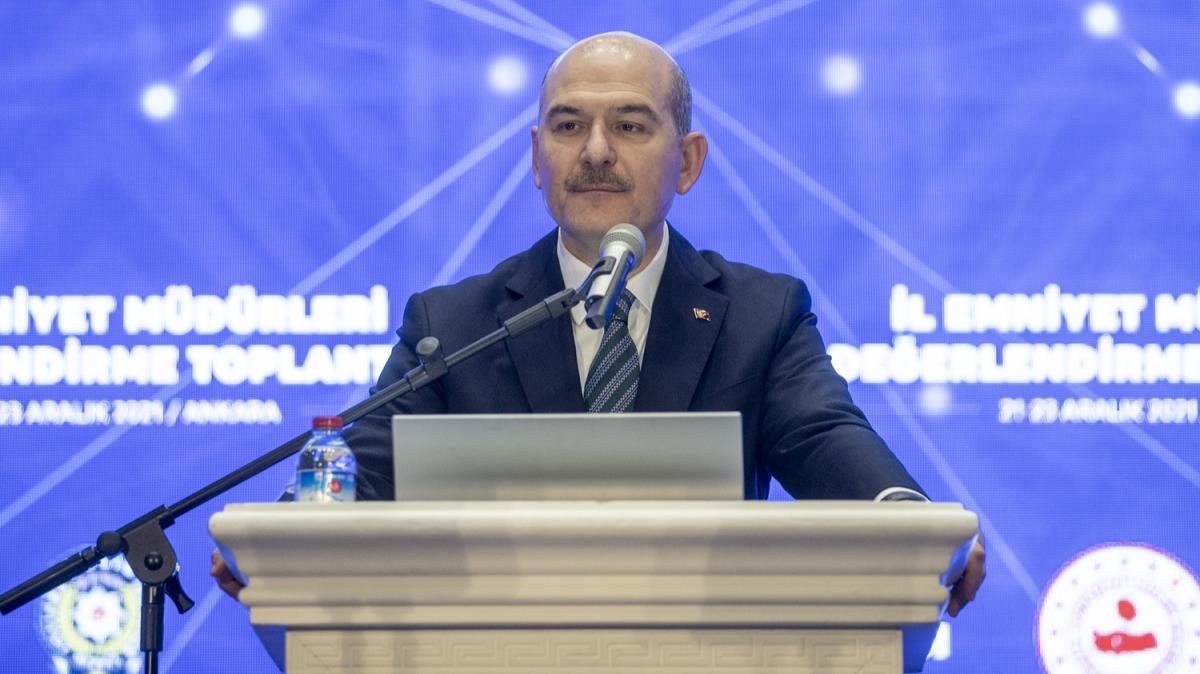 Bakan Soylu'dan arpc aklama: Alenen casusluk yapyorlar