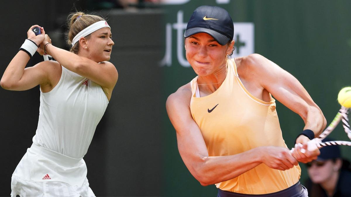 Karolina Muchova ve Natalia Vikhlyantseva  Avustralya Ak'ta yok