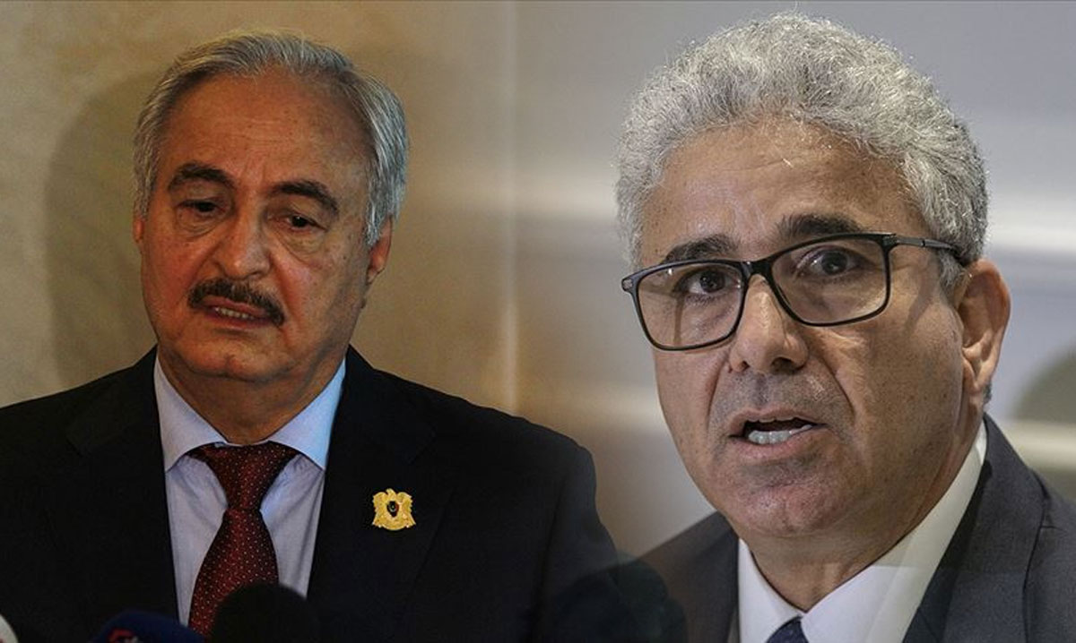 Libya'da Ba�a�a ve Hafter'in de aralar�nda bulundu�u ba�kanl�k se�imleri adaylar� Bingazi'de g�r��t�