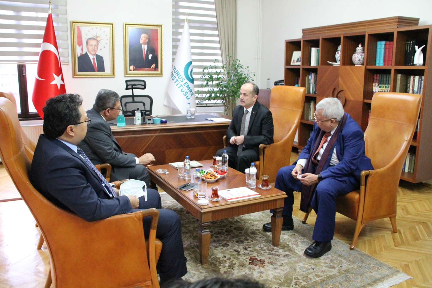 Malezya D��i�leri Bakan� Abdullah'tan YEE'ye ziyaret