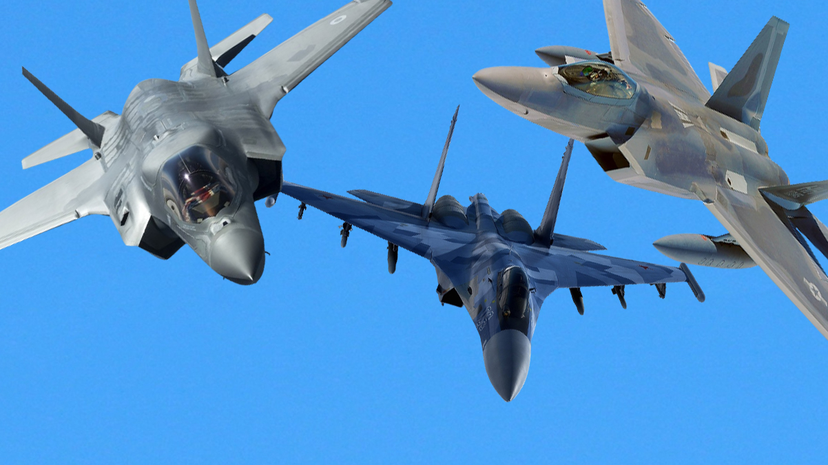 F-22 ve F-35'i i�in tehdit olarak g�r�l�yor! ��te Suhoy Su-35