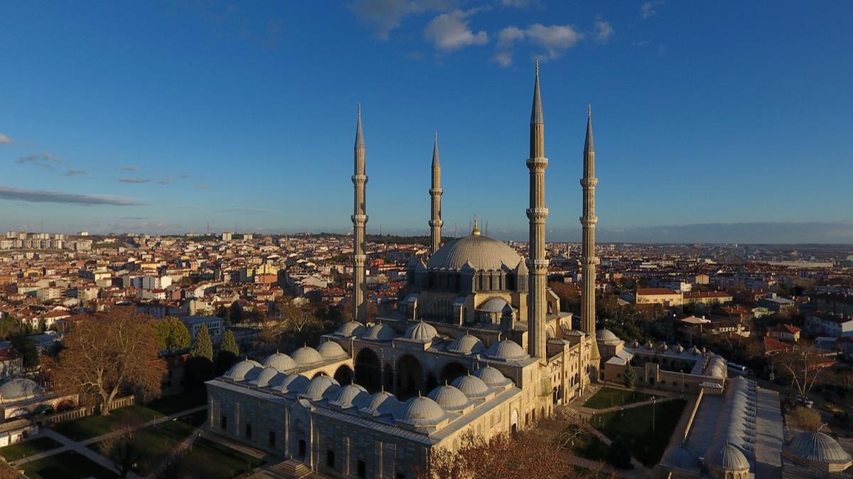 Selimiye Camisi restorasyonunda evreye 'zel' hassasiyet 