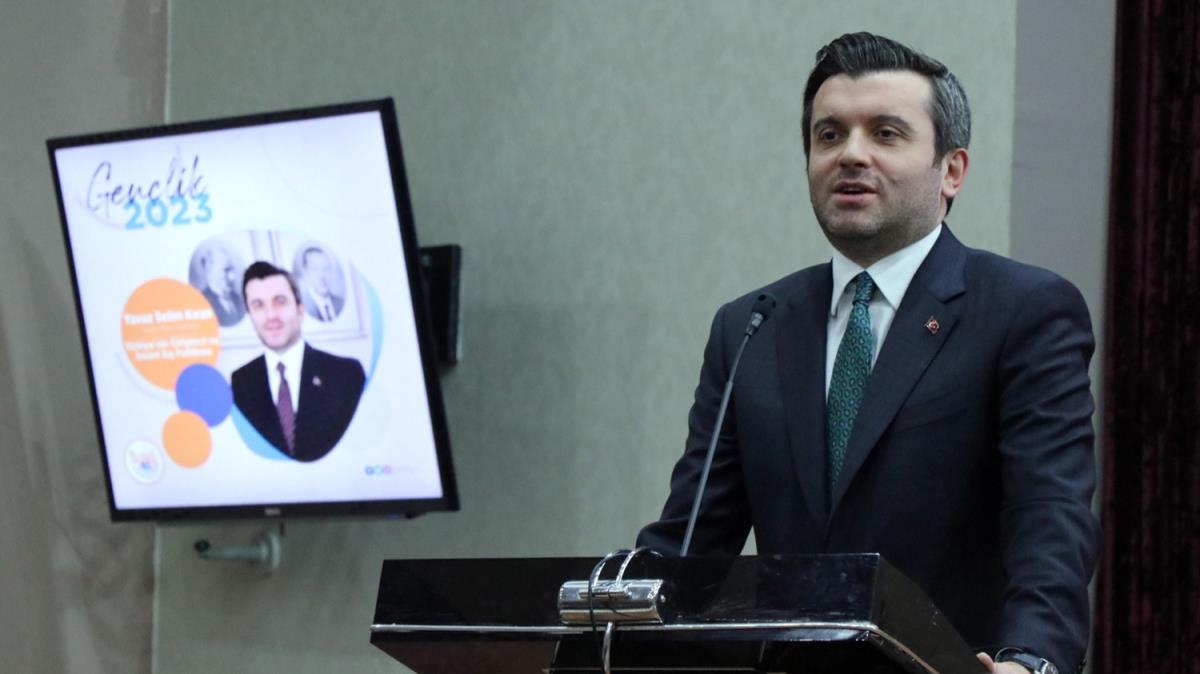 Bakan Yardmcs Kran: Dnyann her meselesini zme iddiasn zerimizde tayoruz