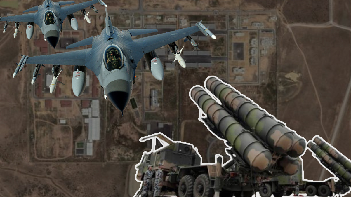 F-16 bekleyen �lkeden hava �ss�ne �in savunma sistemi! Kriz ��kabilir