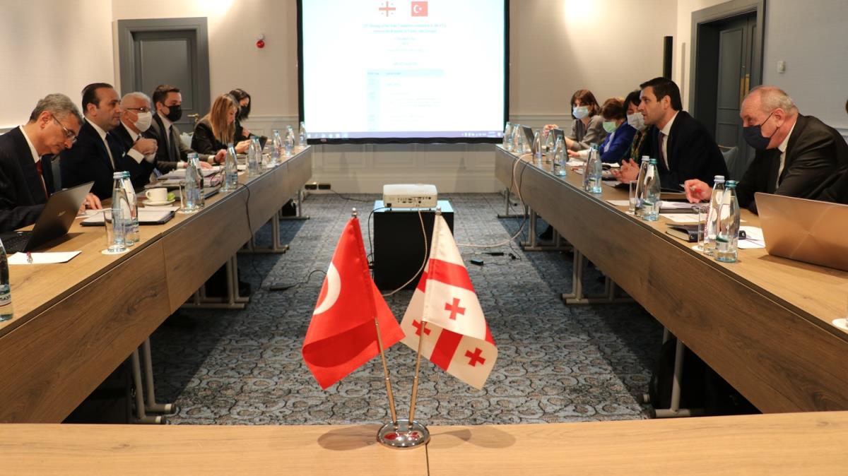 Grcistan'da, Trkiye- Grcistan Serbest Ticaret Anlamas 13. Ortak Komite Toplants dzenlendi 
