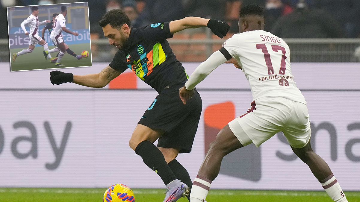 Hakan �alhano�lu'nun pas� olay oldu
