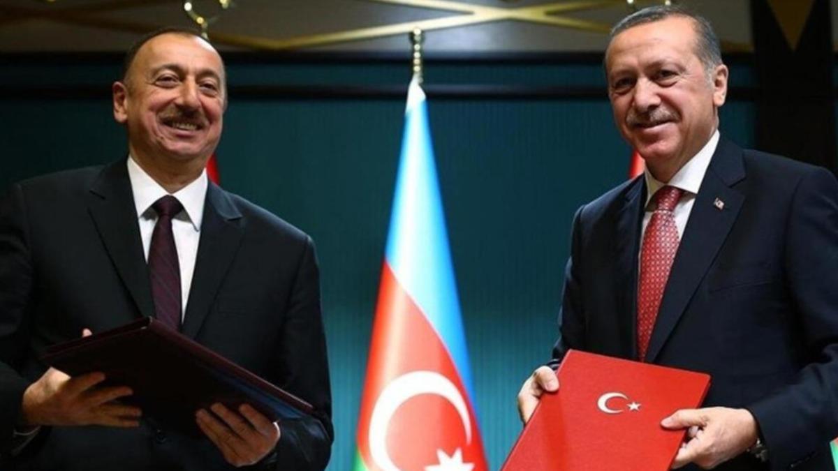 Cumhurbakan Erdoan'dan Aliyev'e doum gn tebrii