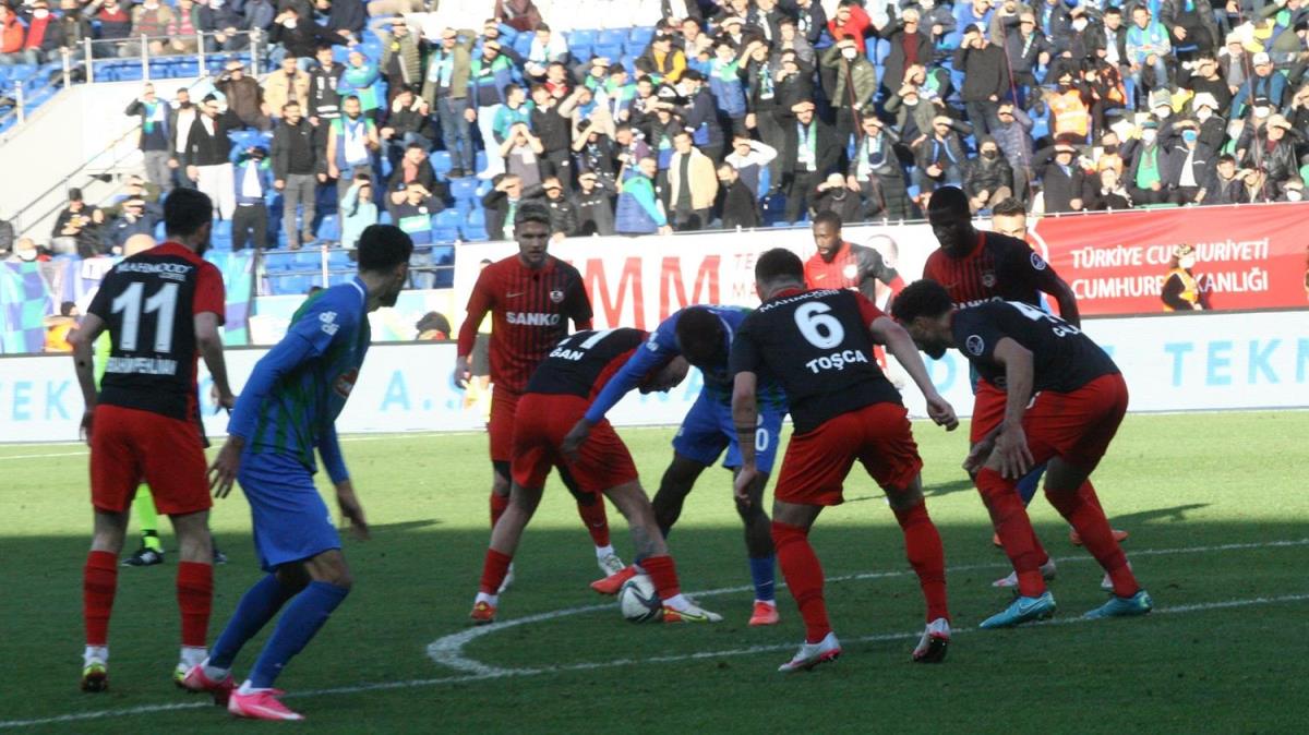 Gaziantep FK'dan d sahada ilk galibiyet