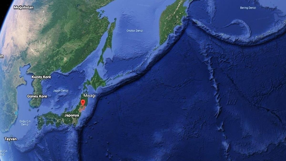 Japonya'da 6 byklnde deprem 