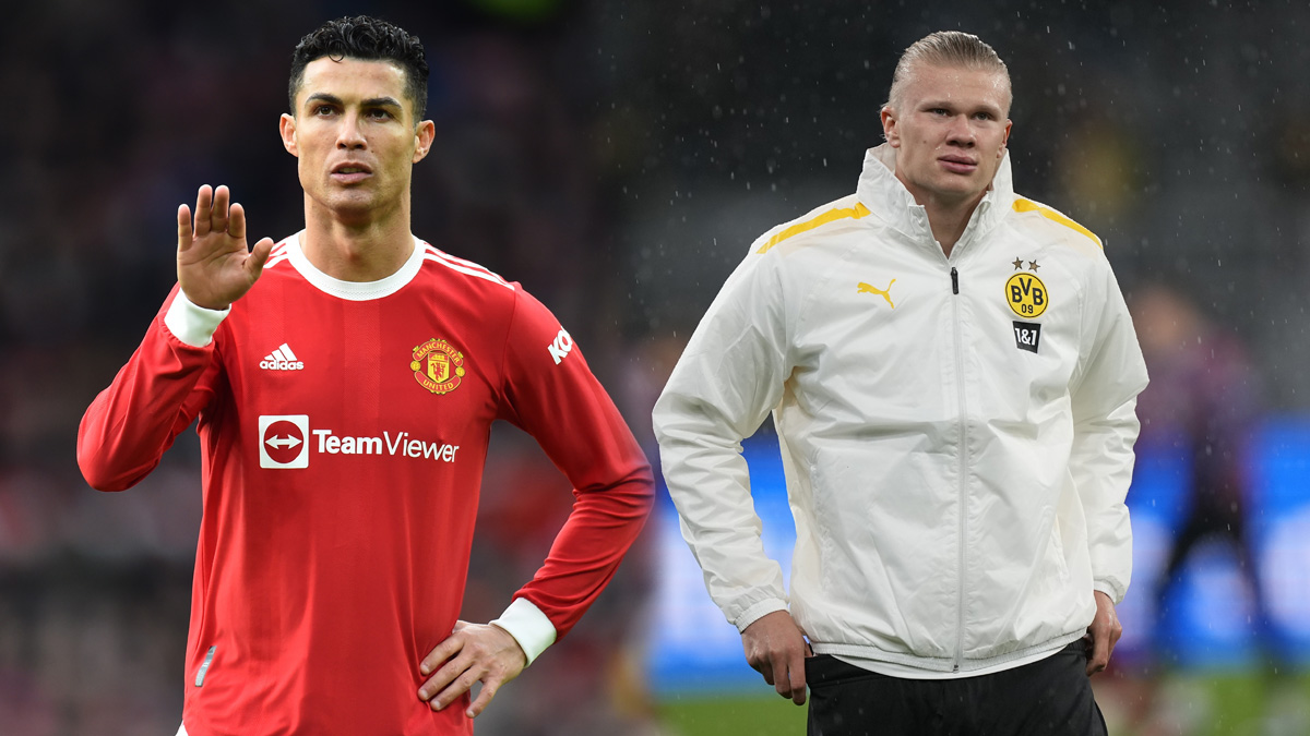 Cristiano Ronaldo ve Erling Haaland birlikte imzal�yor! Dev transfer harekat�