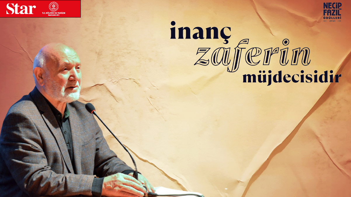 '�d�l alan arkada�lar�m�z t�pk� Necip Faz�l gibi yeni nesillere �rnek olacaklar'