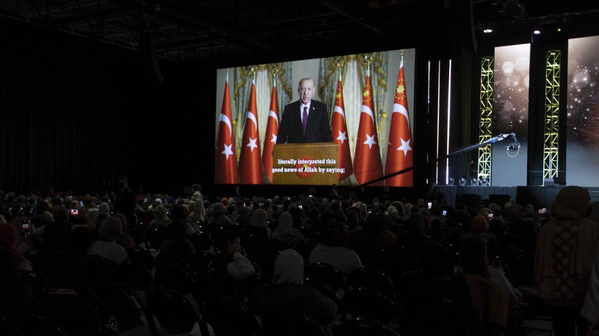 Cumhurbakan Erdoan'dan MAS-ICNA Kongresine mesaj: slam dmanlna kar dayanma daha da glendirilmeli