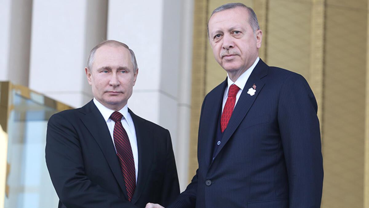 Putin'den Cumhurba�kan� Erdo�an'a yeni y�l tebri�i