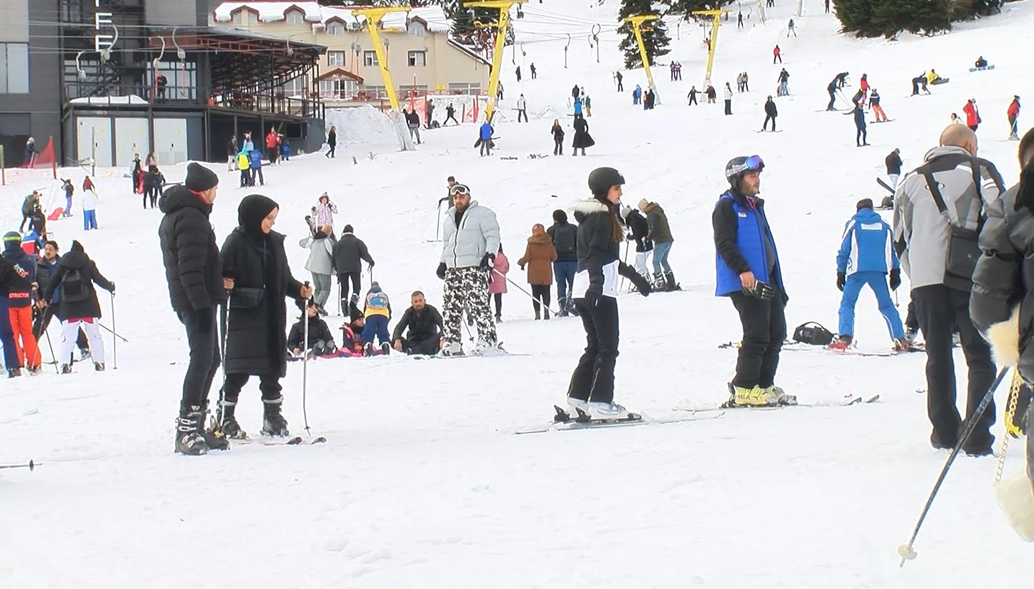 Uluda�'da pistler doldu