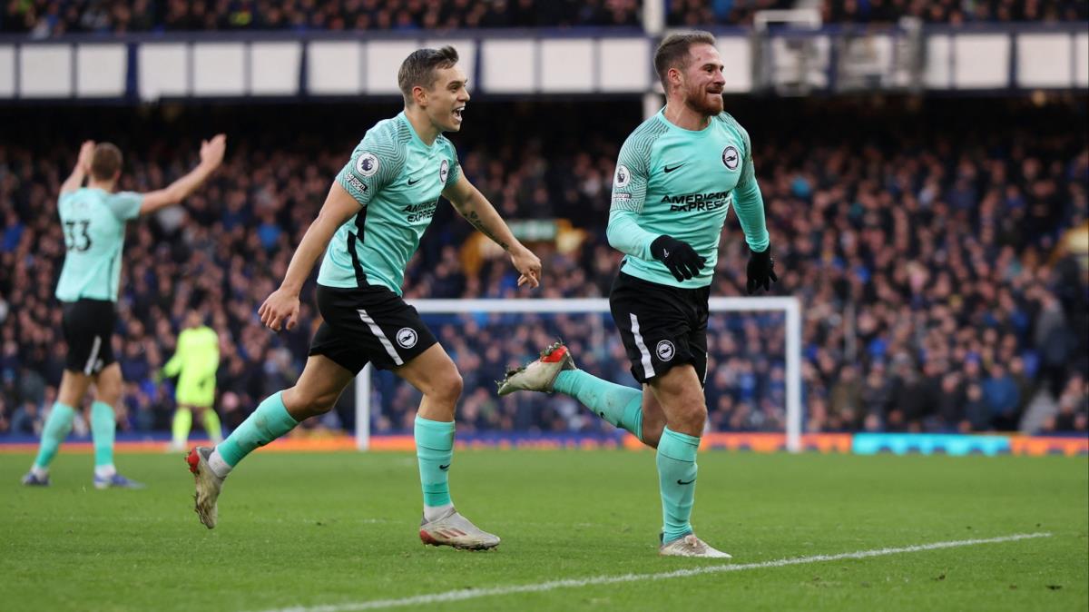 Brighton deplasmanda Everton'u 3 golle ykt