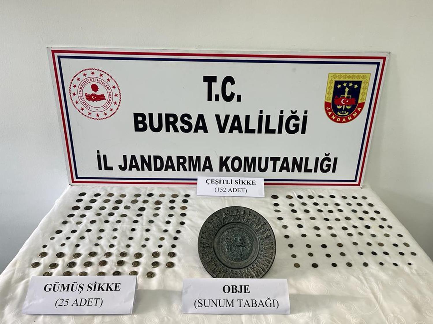 Bursa'da tarihi eser operasyonu