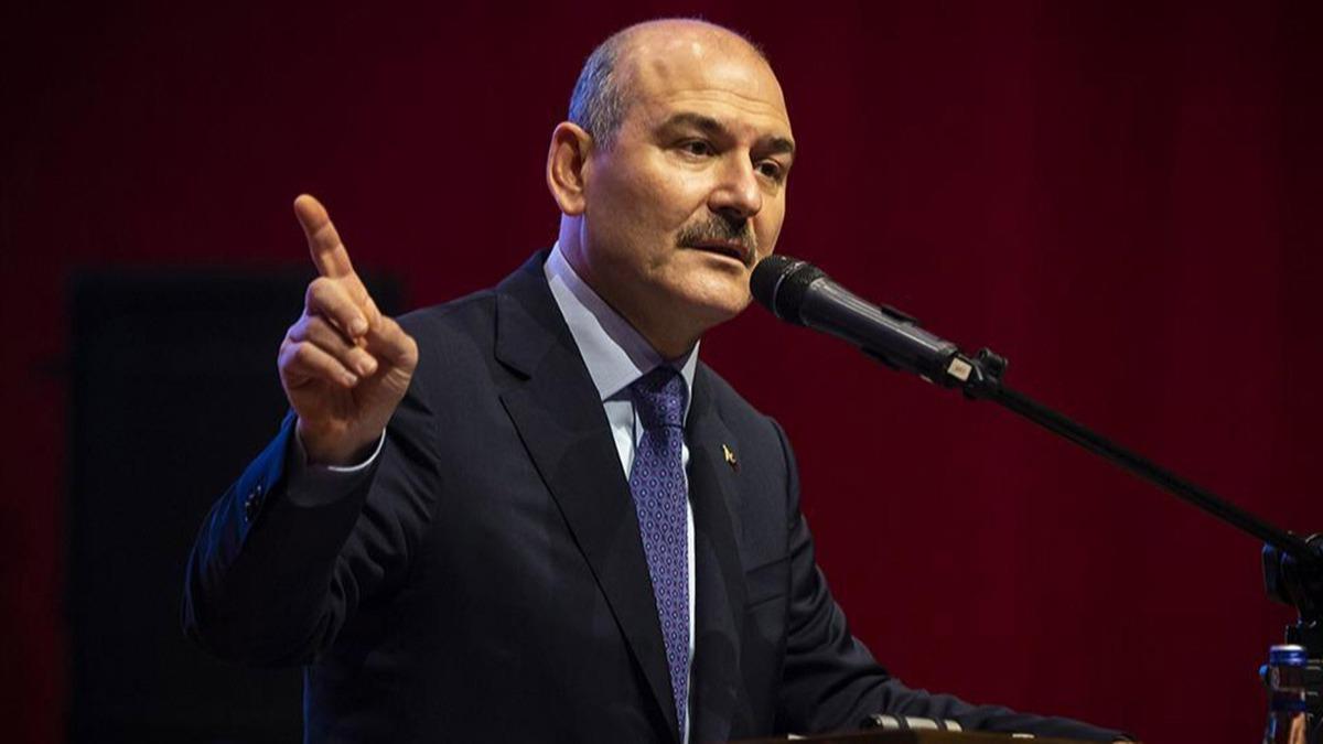 Kirli operasyona sert tepki: Bakan Soylu ilk ve son kez grmtr