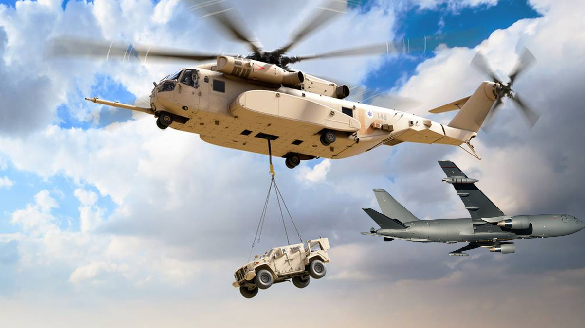 3,1 milyar dolarl�k KC-46A ve Sikorsky CH-53K anla�mas�