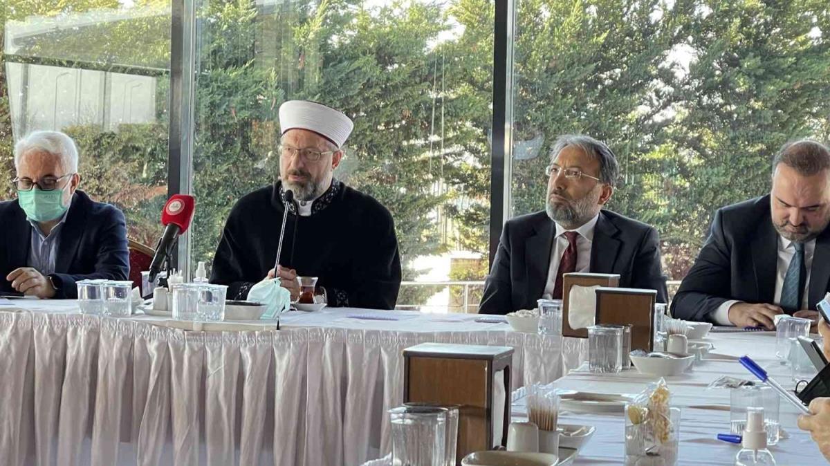 Diyanet leri Bakan Prof. Dr. Ali Erba'tan zgr zel'e sert tepki