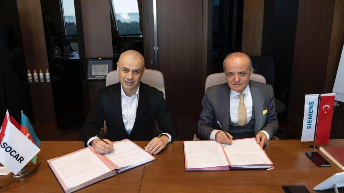 Siemens ile SOCAR Trkiye'den stratejik i birlii