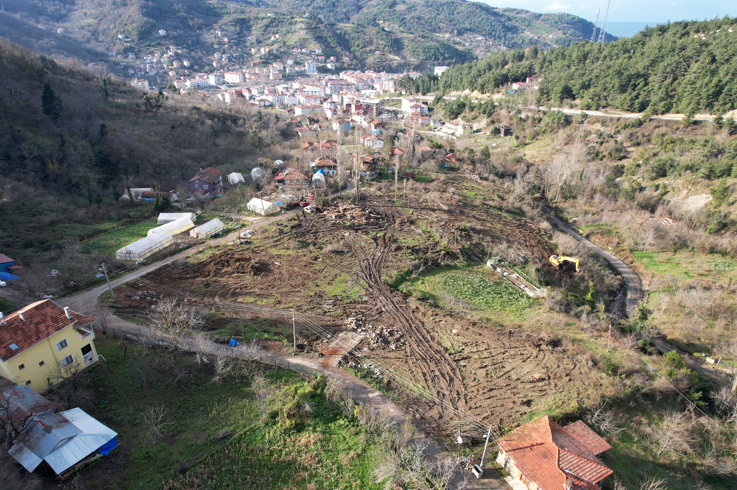 Bozkurt'ta yeni konutlar y�kselmeye ba�lad�