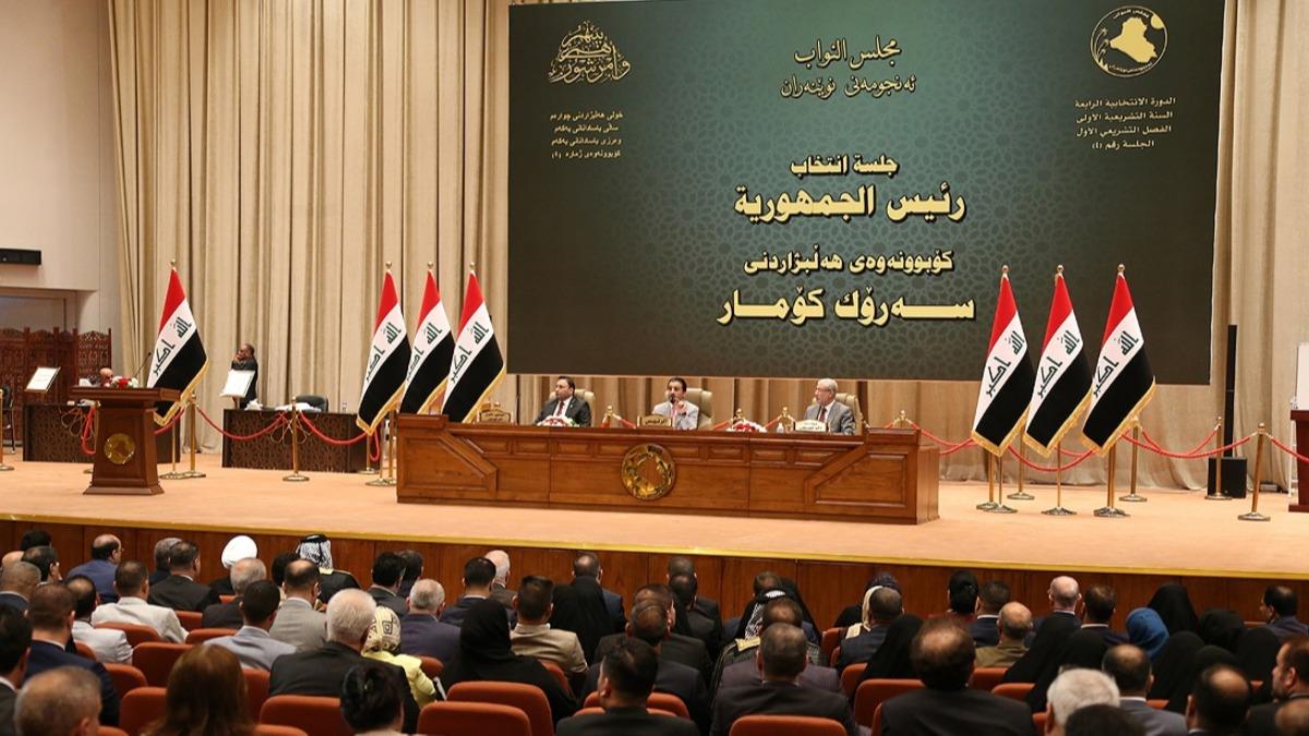 Irak'ta Meclisin ilk oturumunu yneten Mehedani ani salk sorunu geirdi