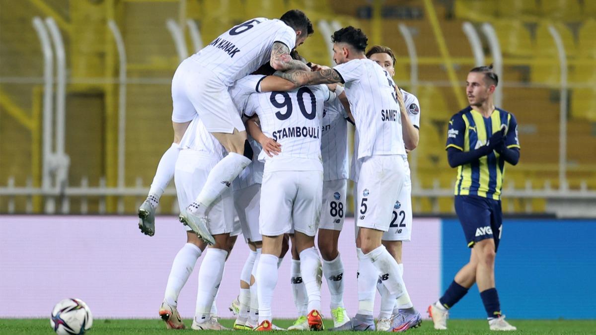Ma sonucu: Fenerbahe 1-2 Adana Demirspor