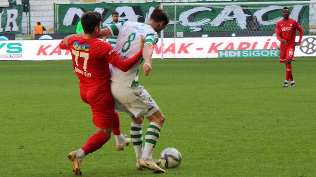 Konyaspor'un i saha serisi sona erdi