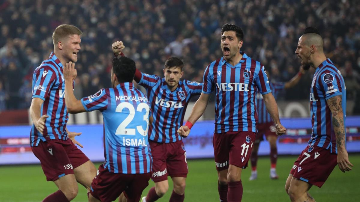 Sper Lig'de en golc takm Trabzonspor