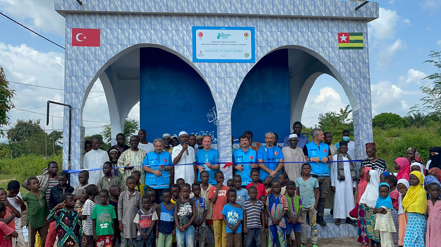 Almanya'da Diyanet ��leri T�rk �slam Birli�i, Benin ve Togo'da 12 su kuyusu a�t�