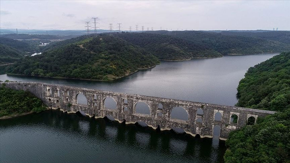 �stanbul'da barajlar�n doluluk oran� y�zde 50'yi ge�ti