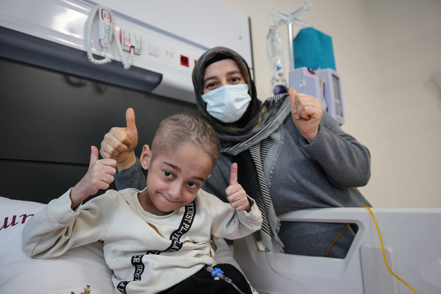 T�RKK�K'e yap�lan ba��� 7 ya��ndaki Ahmet'e �ifa oldu