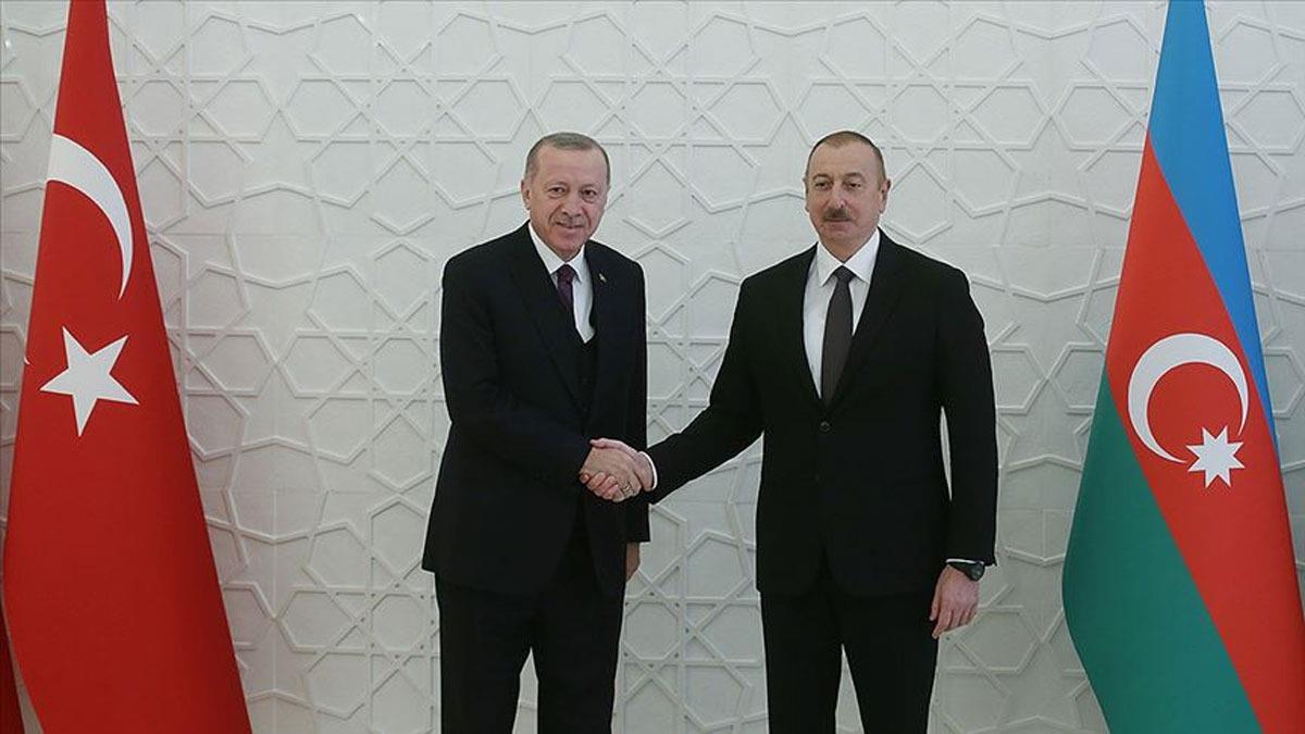 Aliyev'den Cumhurbakan Erdoan'a kutlama mesaj