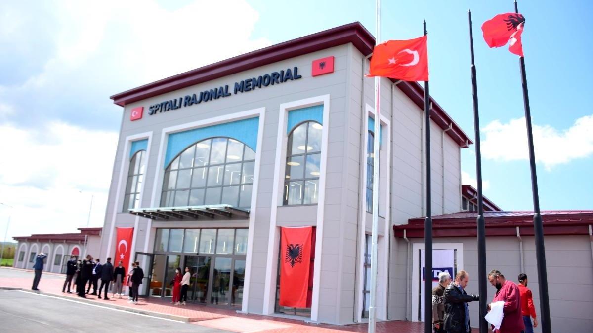 Arnavutluk'ta Trkiye'nin ina ettii hastane, salk ve gven veriyor